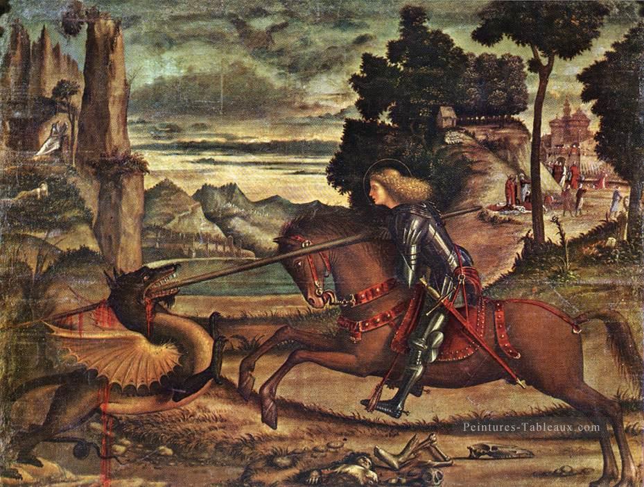 St George et le Dragon 1516 Vittore Carpaccio Peintures à l'huile